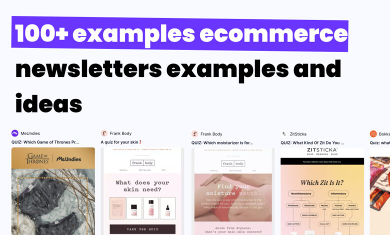 Email newsletter