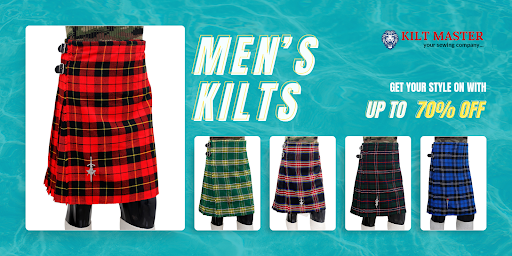 Explore Trendy Kilts for Sale - Shop Your Favorite Men's Kilts Today