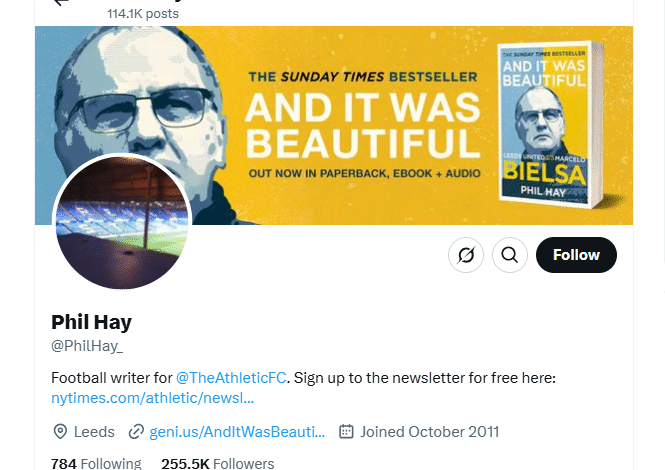 Phil Hay Twitter
