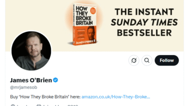 James obrien twitter
