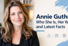 Annie Guthrie, Tucson poet and writer, profile graphic with verified facts (use a licensed or original graphic, not a scraped photo)